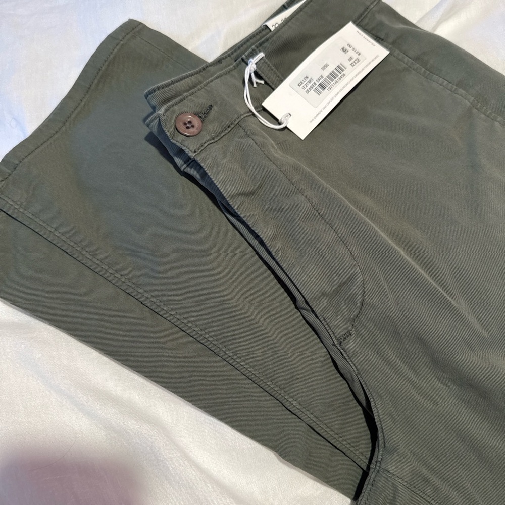 AG Adriano Goldschmied Olive Chinos